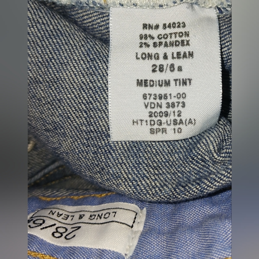 "Gap" Jeans Size 28/6a - Picture 9 of 14